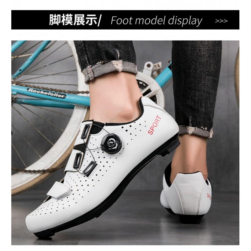 Unisex Road Mountain Bike Cycling Shoes With Stiff Sole Indoor Trainer Outdoor Riding