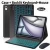 Case For iPad Air 11-inch (M4),For iPad Air 11-inch (A3459 A3460 A3463) Detachable Keyboard Case with Pen Holder