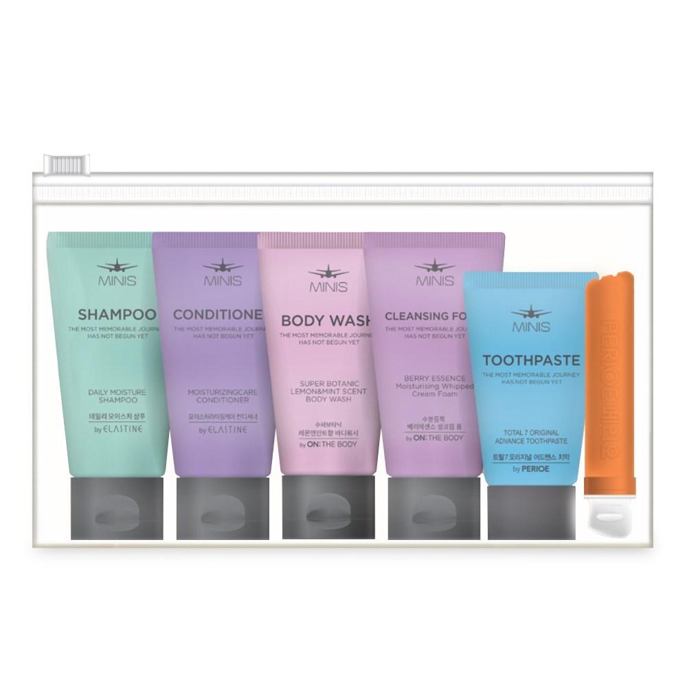 Minis Travel Set, Travel Toiletries Set, Toothbrush Set, Travel Kit 2-Set, 2 sets