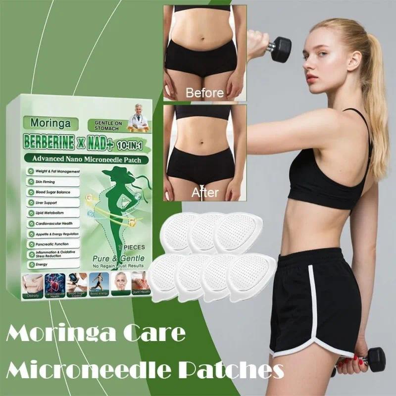 35Pcs Nano Microneedle Patch Natural Gentle Patches Metabolism Support Body Firming Patch Moisturizing Firming Skin for Women Men