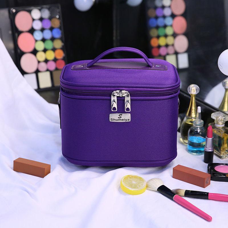 Professional Cosmetic Bag Female Large Capacity Portable Travel Handheld Cosmetic Storage Bag Waterproof Cosmetic Case