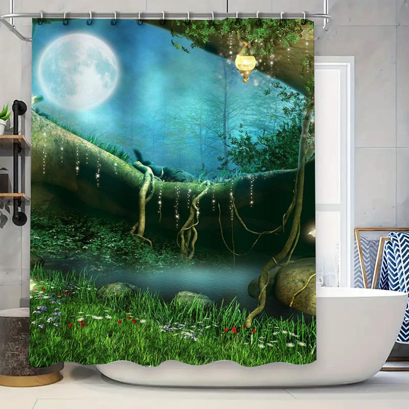 

Black White Paw Print Shower Curtain Waterproof Bathroom Decor For Dogs Cats Lovers 180X240Cm Free Shipping Home Improvement On W60H190(CM)-1 Pcs