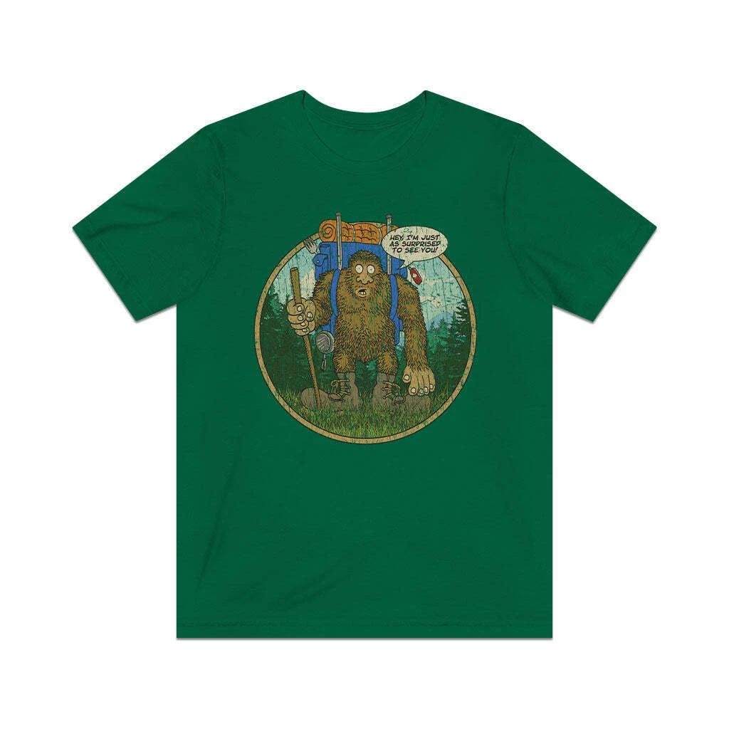 

Surprise Bigfoot Sighting 1982 Vintage Men s T shirt L