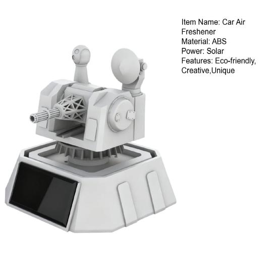 Yousheng Solar Powered Car Diffuser Creative Car Air Freshener Vehicle Dashboard Decoration with Aromatherapy Function Unique Car Interior Accessory