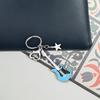 Guitar Keychain Pendant, Love Keyring Year Hanging Music Chain for Women Men Wallet Christmas