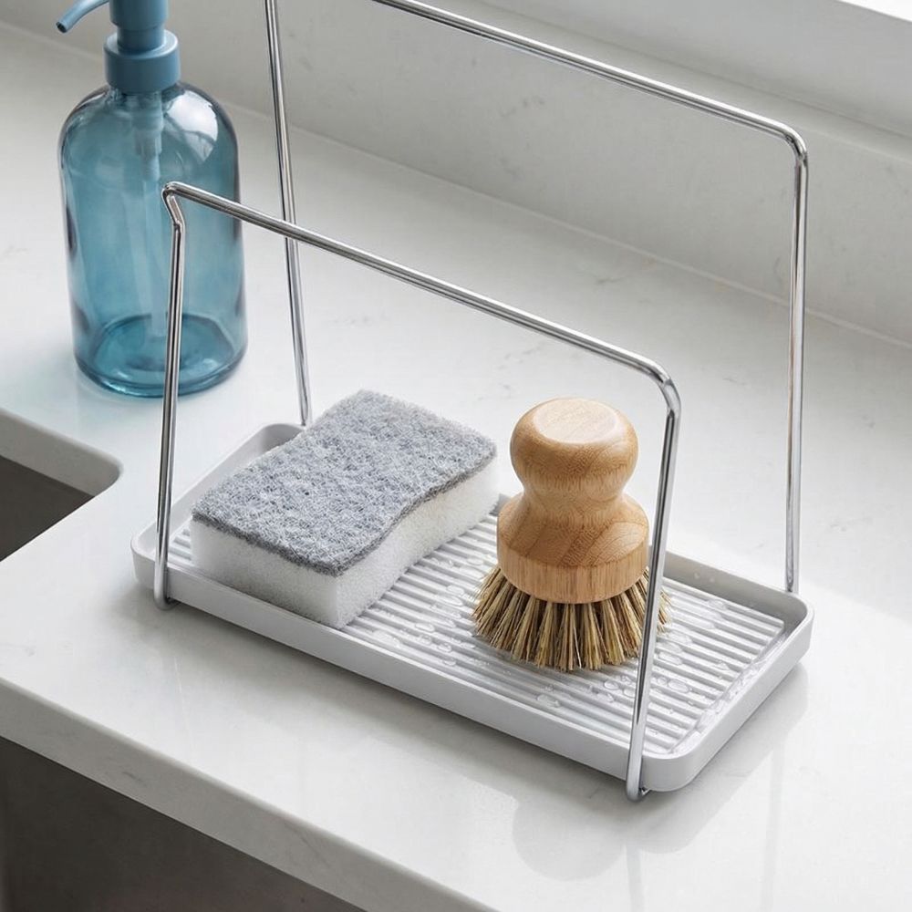 Modern Kitchen Sponge Stand Waterproof Bathroom Drain Rack  Kitchen Utensils