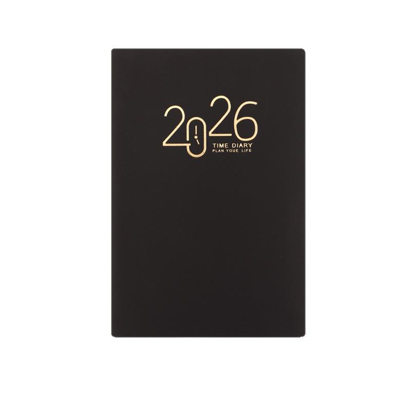 2026 One Page Per Day Planner - English, Spanish, Portuguese Diary Calendar