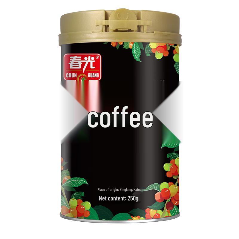 Chunguang Hainan Pure Black Coffee Powder 250g