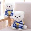 Adorable Pomeranian Puppy Plush Toy in Clothes - Cute Stuffed Animal Pillow for Kids' Birthdays