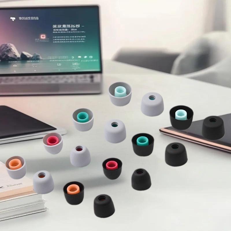 Ear Tips Set for Sony WF 1000XM & Oneplus Buds, Silicone Earplugs, 6pcs