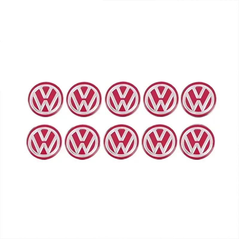 Aluminum Keys Car Remote Key Emblem Sticker For VW GTI Atlas Jetta Touareg Variant Golf Polo Taos Passat Decoration AccessoriesNB1