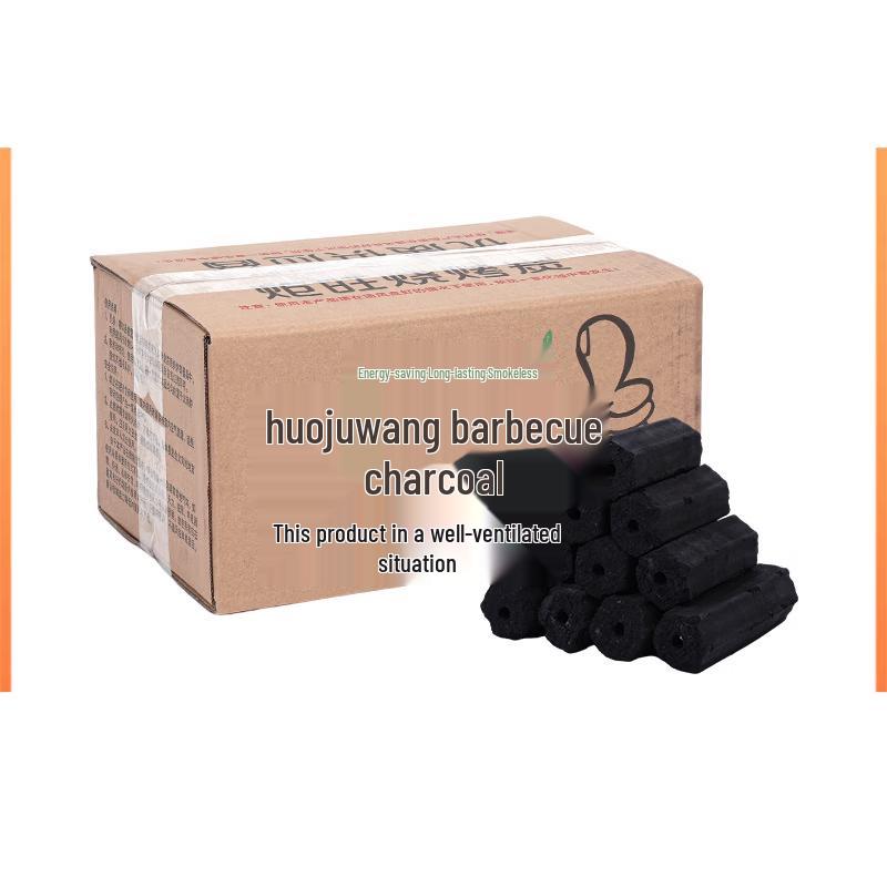 Zhishi Quick-Burn Hexagonal BBQ & Heating Charcoal