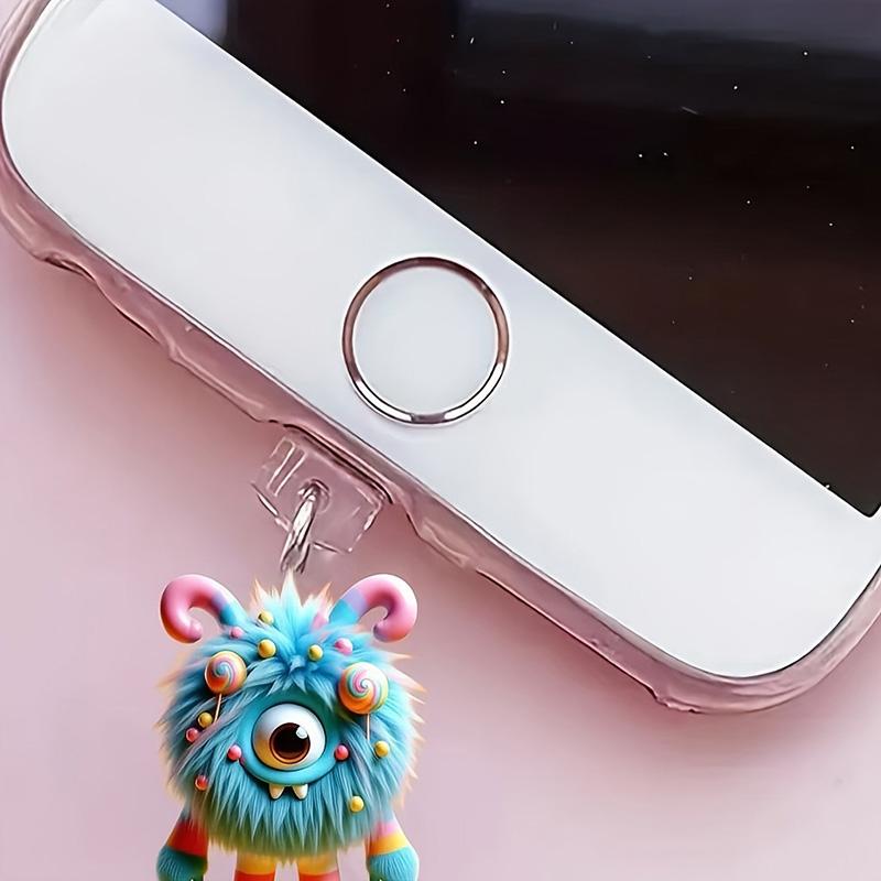 Cute Animals Decorative Hanging Accessories Universal Dust Plug Phone Dust Plug for iPhone for Samsung Type-C Interface2
