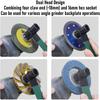 1 Wrench 3 Accessories Backing Plate Tool Chrome Vanadium Steel Dual Ended Wrench  For Repair