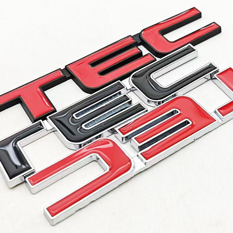 3D Metal Car Styling Logo VTEC Badge Front Grille Emblem Rear Trunk Sticker For Honda Civic Type R S SI Accord Fit CRV SUV