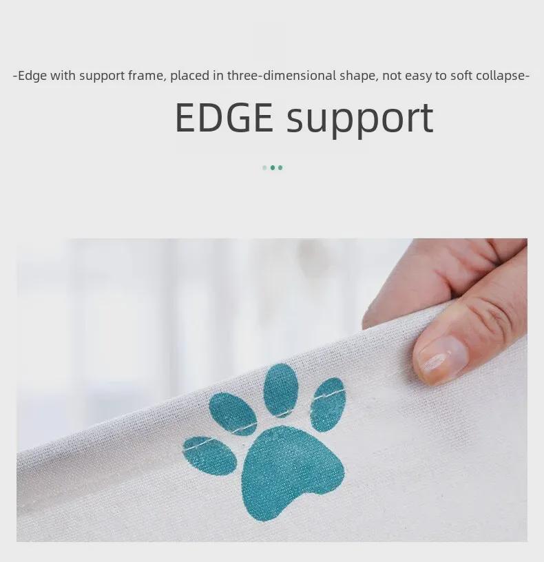 Multifunkční úložný koš na oblečení a hračky do domácnosti