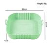 Silicone Baking Pan - High Heat Resistant, Easy to Clean, Round Mold for Air Fryers