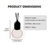 For Volvo S90Glowing Acrylic Car LED Light Hanging Auto Accessories Interior For Volvo XC90 V90 V60 XC60 S80 S60 S90 C40 XC40 V70 XC70