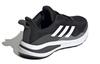 adidas FortaRun J Lace Running K Abrasion Resistant Breathable Low Top Sports Casual Shoes Black White Kids' GY7597