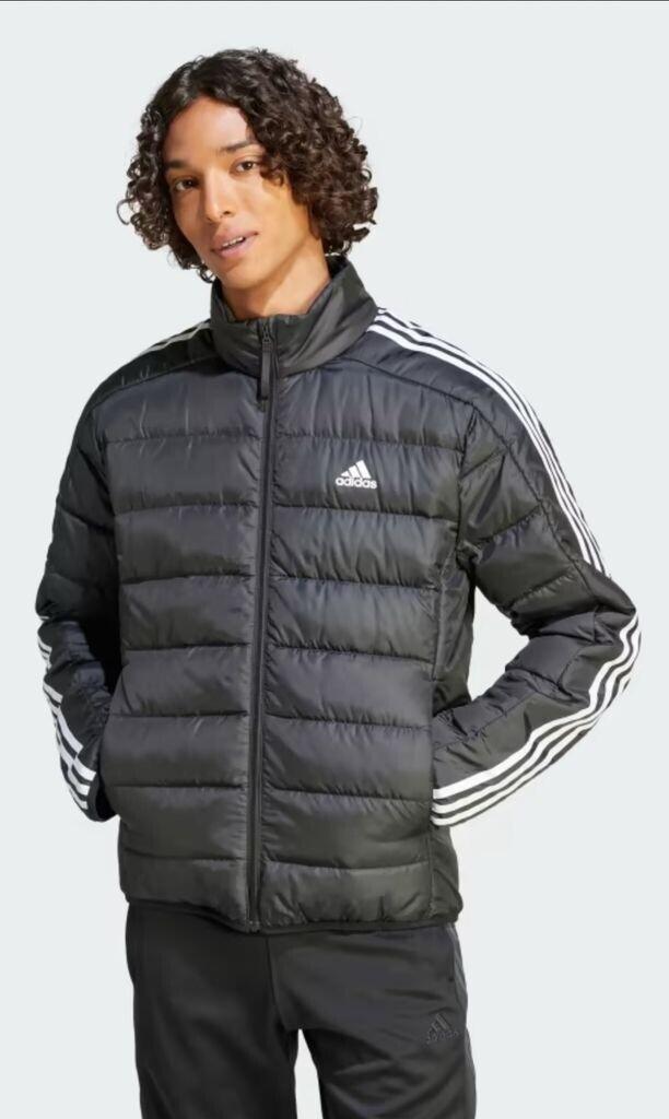 Jacket Adidas Man Essentials 3-Stripes Light Down Jacket Black (HZ4431)