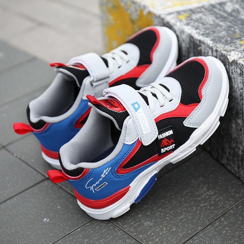 Jungen Winter Baumwollschuhe mittelgroße und ältere Kinder Sportschuhe gefütterte und verdickte thermische Baumwollschuhe Kinderschuhe Grundschule Laufen