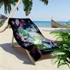Cute Cartoon Cheshire Cat 2D Flat Print Beach Towel, Large Soft Quick Dry Towel for Beach Camping SwimmingSSTJ0917352