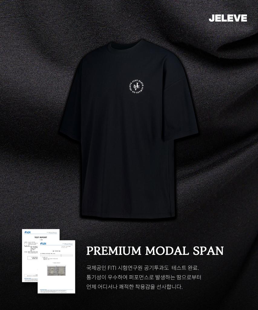 JELEVE Sporty Logo Oversized Short Sleeve