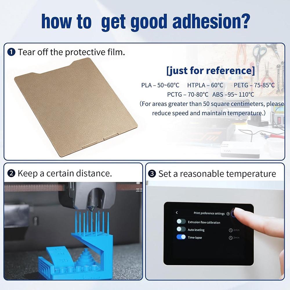 Heat Resistant PEI Build Plate Smooth Textured PEI Sheet For High Temperature Filaments
