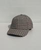Nyuhaeteun Wool Blend Ball Cap (Check)