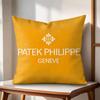 PPatek Watch brand PPhilippeS Cushion Cover Natural Linen Organic Fabric DoubleSided Printing Couch Pillow Covers Home Decor