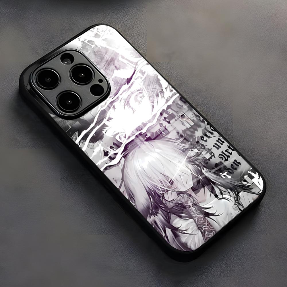 Clmj Punk Cool Angel Phone Case For IPhone 17 Pro Max 16 15 14 Pro Max 13 11 X Xs Xr 8 7Plus Silicone Cover