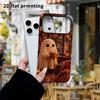 Phone Case: 2D Flat Design Suitable for iPhone 18 17 16 15 14 13 Pro Film Protective Case, Couple Style, Plush Little Ghost, Christmas and Halloween G