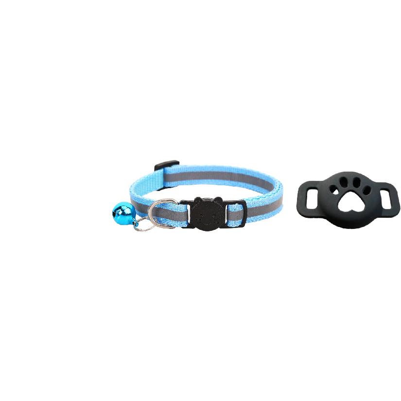 Intelligenter iOS Tracker Reflektierendes Katzenhalsband - Verstellbarer Anti-Verlust Bluetooth GPS Finder Locator Smart Tag für Katzen Kätzchen 3