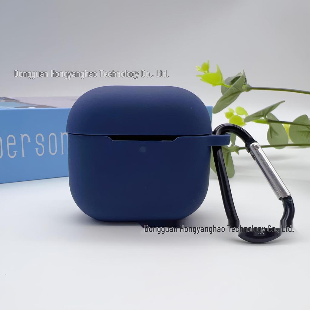 2024 AirPods 4 Silicone Protective Case for 4th Gen Apple Bluetooth Earphones - Soft, Durable Cover