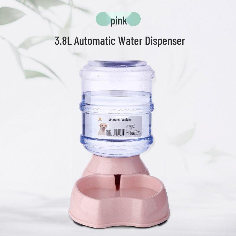 Large Capacity Automatic Pet Feeder and Water Dispenser for Dogs and Cats