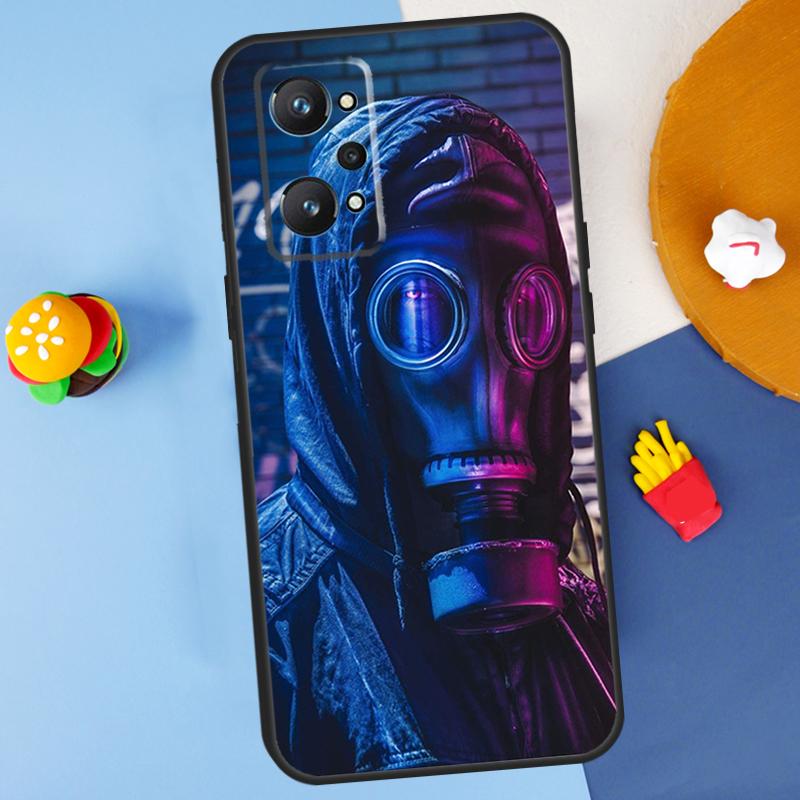 

Nuclear Mask Gas Mask For Realme GT 6 6T 5 GT7 Pro C61 C75 C55 C51 C21Y C25S C67 C53 13 12 10 11 14 Pro Plus Case Realme 11