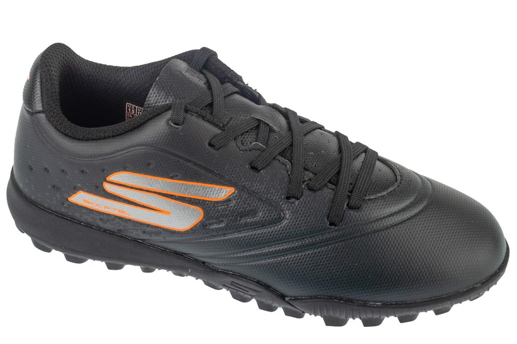 Skechers Razor 1.5 Jr Youth TF, for Boy black Turf football trainers