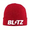 1pc Blitz JDM Knitted Hat Women's Unisex's Beanie Autumn Winter Hats Drifting Motorsport Hondaed Warm Cap