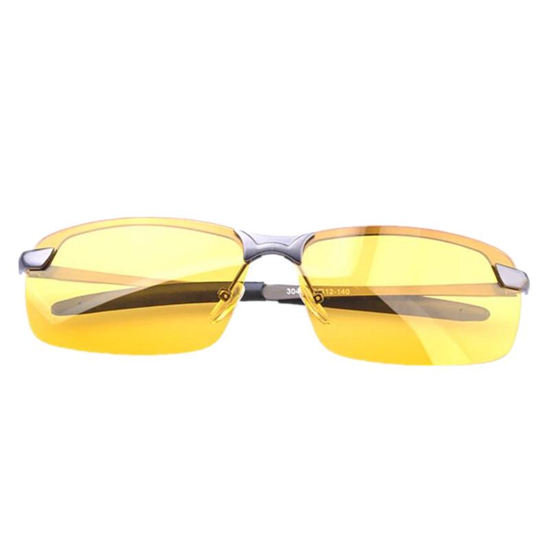 Buy Sport Glasses Men Polarized Driving Sunglasses Yellow Lense Night