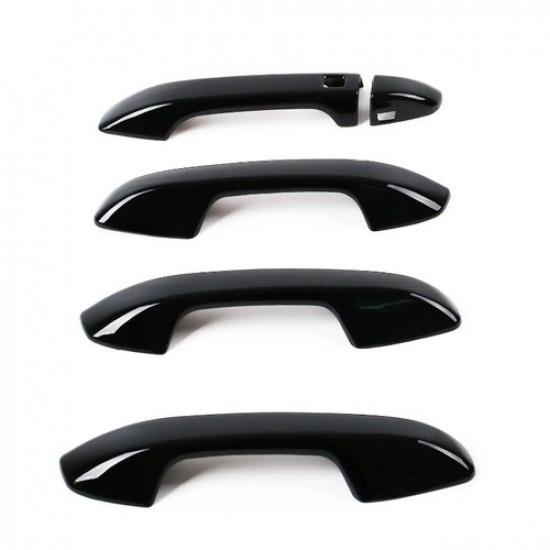 Chrome Carbon Fiber Car Door handle Cover Trim For Kia Forte K3 BD - GT