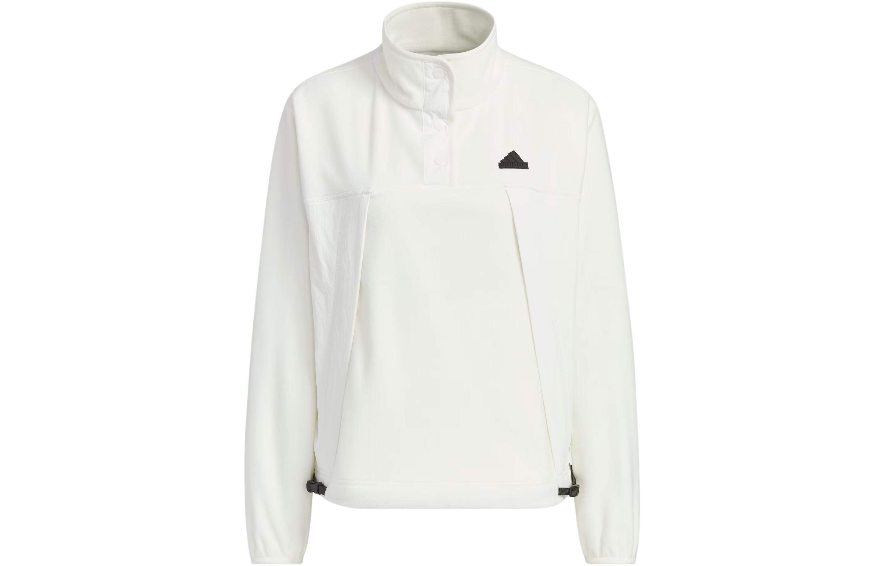 Adidas City Escape Loose Fit Sweatshirt Jackets & Coats Women s Jade White JE8582 S