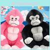 Cute Gorilla Plush Toy With Soft Pp Cotton For Kids Bedroom Or Gift For Girlfriend