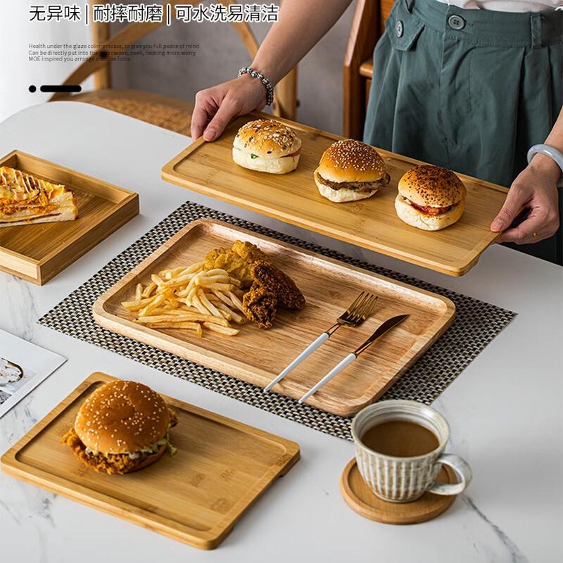 Multipurpose Bamboo & Wood Serving Trays