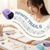 Drawing Doodle Graffiti Animals Rolling Stamp Roller Sealing DIY Handcraft Cartoon Roller Seal Fruit Panda