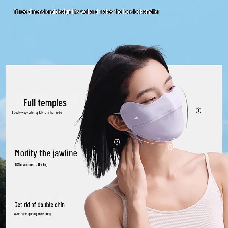 Beneunder Women's Outdoor Cool-Feel Sun Protection Mask