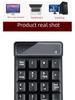 Compact Wireless Numeric Keyboard with Floating Keycaps for Financial Accounting