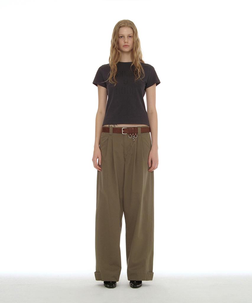 PARTIMENTO WOMEN Miles 9 Core Relaxed Tee_Dusty Navy