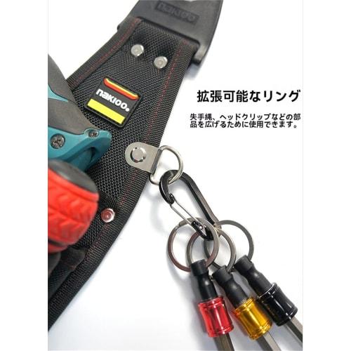 FFYGYNFDE Waist Bag, Nail Pouch, 3-Tier Design, Ultra-Lightweight, Tool Organizer with Detachable Tool Holder, Parts Storage, Tool Drop Prevention, Li