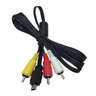 120cm USB To 3RCA Cable for Cameras To Enjoy Movie and Images On Home TV Screen Cord for Travel