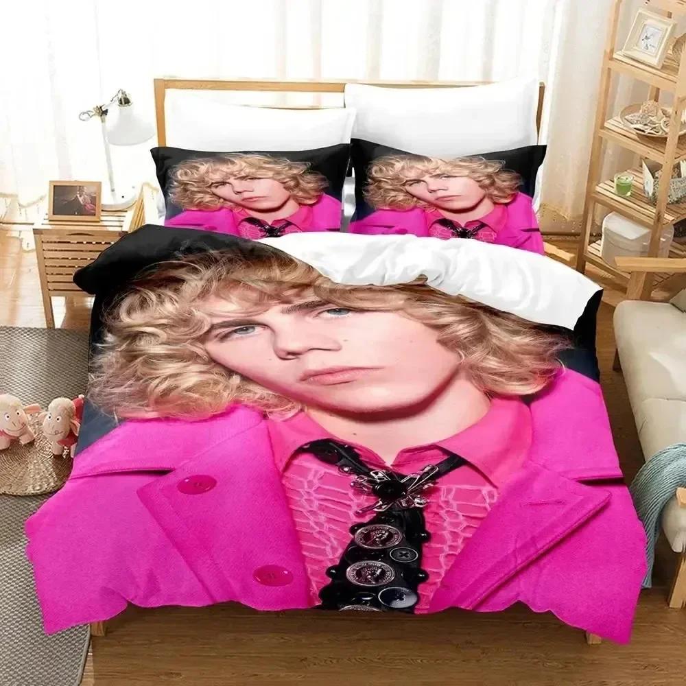 Luxury New 3D Print Singer The Kid LAROI Bedding Set Duvet Cover Bed Set Quilt Cover Pillowcase king Queen Size Boys Adult
